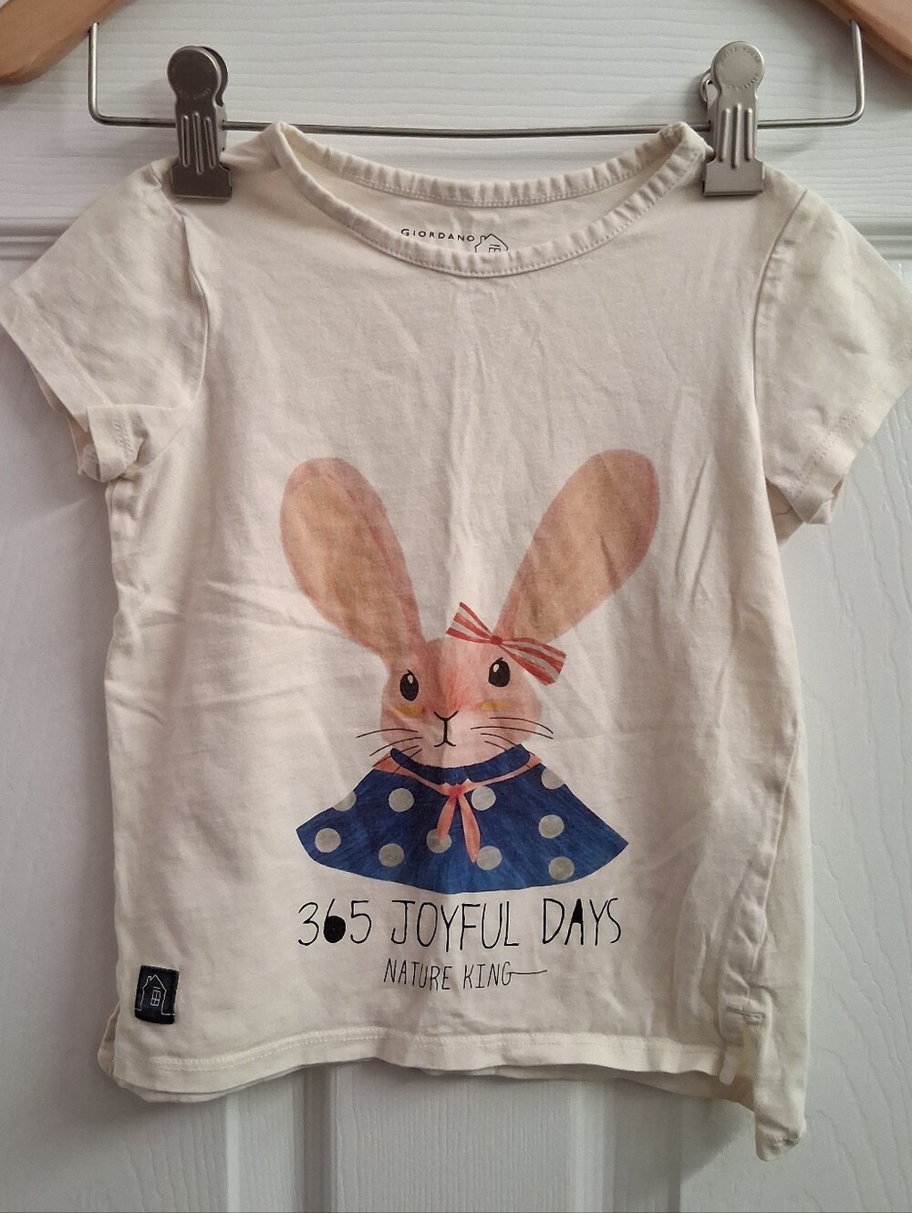 Giordiano Junior Bunny T Shirt Size 110 4-5